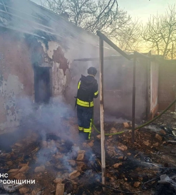 Шестеро людей, зокрема четверо поліцейських, поранені внаслідок російських обстрілів Херсонщини