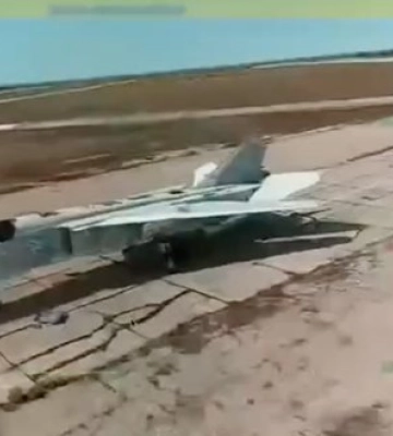 Спецпризначенці НГУ знищили російський Су-24М на аеродромі в окупованому Криму. ВIДЕО