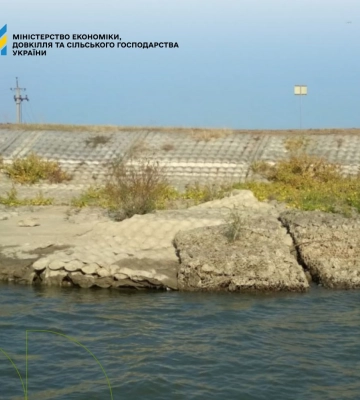 Кабмін виділив гроші на аварійний ремонт дамби біля Ізмаїла