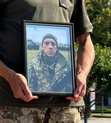 У Рівному провели в останню путь полеглого захисника Ігоря Науменка