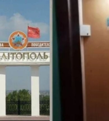 В оккупированном Мелитополе человек всю ночь просидел в застрявшем лифте из-за бездействия коммунальщиков (скрин)