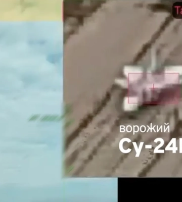 Спецназовцы НГУ уничтожили российский Су-24М на аэродроме в оккупированном Крыму. ВИДЕО