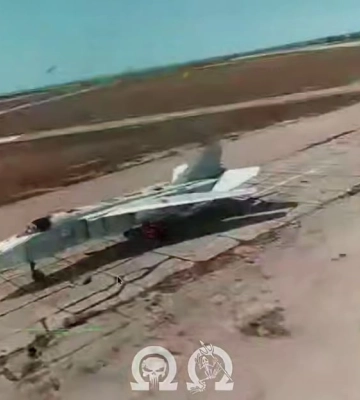 Нацгвардия уничтожила российский бомбардировщик Су-24М в оккупированном Крыму