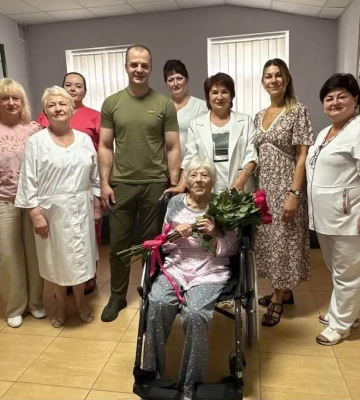 Жителька Херсона, яка пройшла Другу світову війну, відзначила 106-річчя