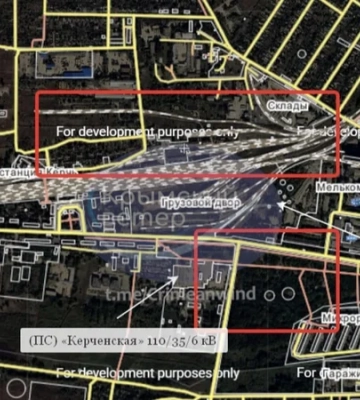 В окупованій Керчі після атаки дронів спалахнула масштабна пожежа на залізничній станції — супутникові дані