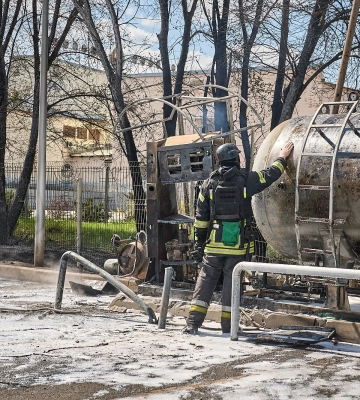 Власників заправок у передмісті Харкова просять будувати укриття