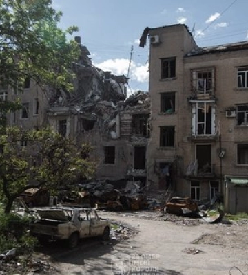 Росія стирає міста Донеччини, - начальник відділу комунікації поліції області Дяченко