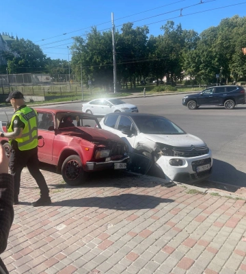 У центрі Полтави сталася ДТП