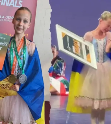 11-річна балерина стала абсолютною чемпіонкою світу та розчулила українців (відео)