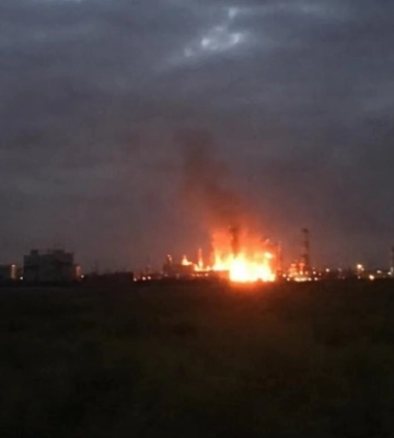 Россияне атакуют газодобывающий объект на Харьковщине