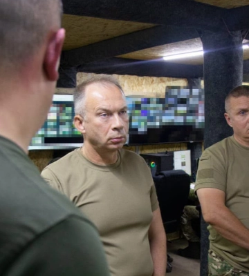 Сирський відвідав Харківщину: говорив з воїнами про ситуацію біля Куп’янська