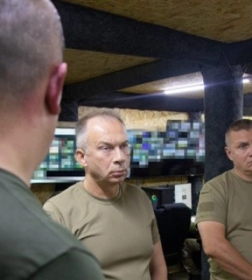 Сирський відвідав бойові частини на Куп’янському напрямку