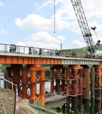 Будівництво мосту Ямпіль – Косеуць виконано на третину: Україна отримає ще одну пряму дорогу до Молдови