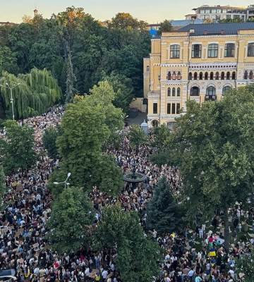 Одесса, Днепр, Тернополь, Ривно, Ивано-Франковск: в городах Украины проходят акции за возвращение Федорова и отставку Сырского. ФОТОрепортаж