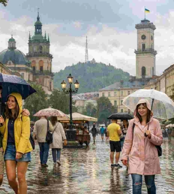 Прогноз погоди у Львові на 18 липня: дощі та теплі температури