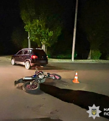 У Рівному в ДТП травмувався 19-річний мотоцикліст