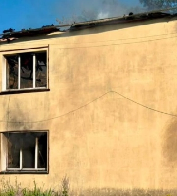 На Дніпропетровщині через ворожу атаку пошкоджені приватні будинки