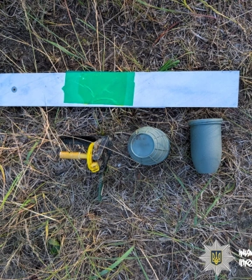 На Рівненщині діти знайшли бойову гранату біля річки