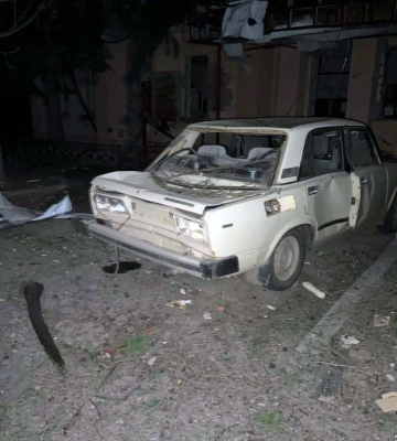 Росіяни вдарили чотирма авіабомбами по Золочіву на Харківщині