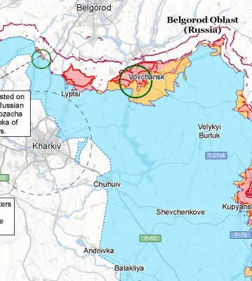 ISW: Українські сили витісняють війська РФ на Харківщині