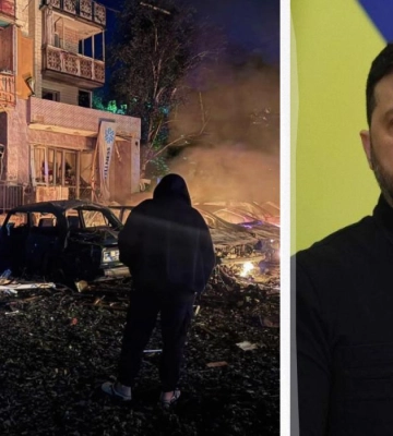 Влучання в будинки, горить ТРЦ, є загиблий та поранені: всі наслідки атаки на Київ