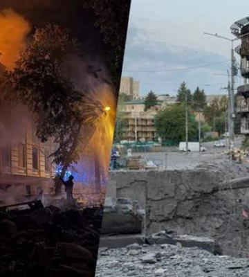 "Я йду і плачу": очевидці розповіли про нічний російський удар по Києву