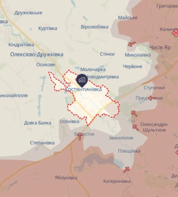 Битва за Костянтинівку має для Кремля політичне значення, але прорив на Донбасі залишається під питанням