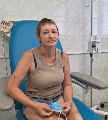 «Інколи здається, ніби й не хворіла»: як почувається жінка, якій вперше зробили опроміненні перед трансплантацією у черкаському онкоцентрі