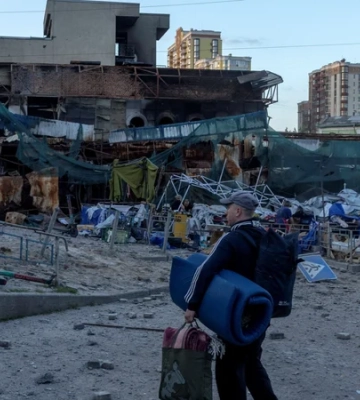 Число пострадавших в результате российской атаки на Киев возросло до 17