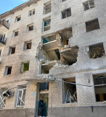 Ворог атакував БпЛА Ізюм, восьмеро постраждалих