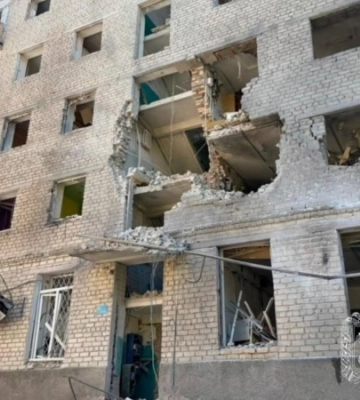 Ворог атакував БпЛА Ізюм, восьмеро постраждалих