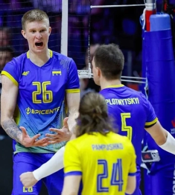 Волейбольна збірна України зіграла вирішальний матч у Лізі націй