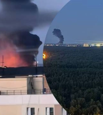 У Криму заявили про можливе ураження підстанції в Алушті та військової частини фсб