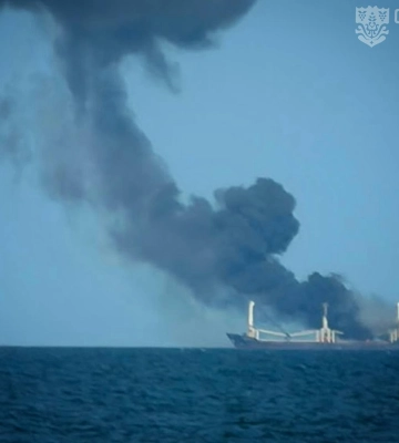 Ворог ракетою вдарив по цивільному судну в Чорному морі, є загиблі, - голова Одеської ОВА
