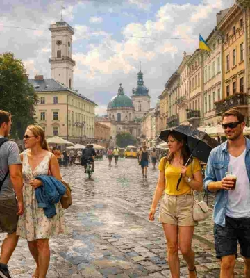 Прогноз погоди у Львові на 20 липня: дощі та потепління