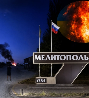 Мелитополь с ночи под атакой БпЛА, в городе закрываются предприятия, а в Кирилловке сгорела база отдыха - подробности жизни на ВОТ (видео, фото)