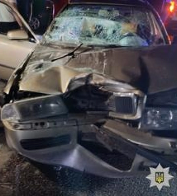 У Карлівці легковик врізався у КамАЗ: травмовано пасажирку