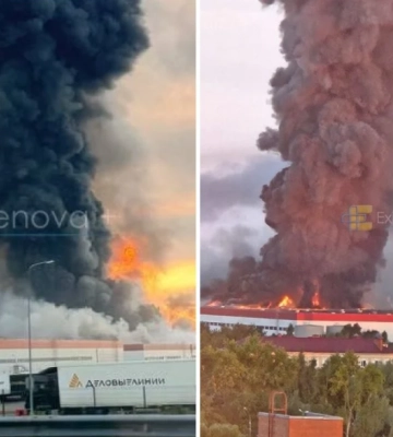 Сотні дронів атакували Підмосков’я: горять нафтобаза та логістичні хаби