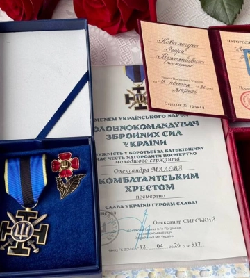 На Волині родинам двох полеглих Героїв вручили державні нагороди