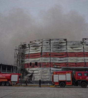 На Київщині завершили ліквідацію масштабної пожежі після російського обстрілу 19 липня