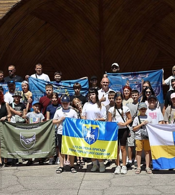 Тридцять дітей захисників із Миколаївщини відправили на відпочинок до Львівщини