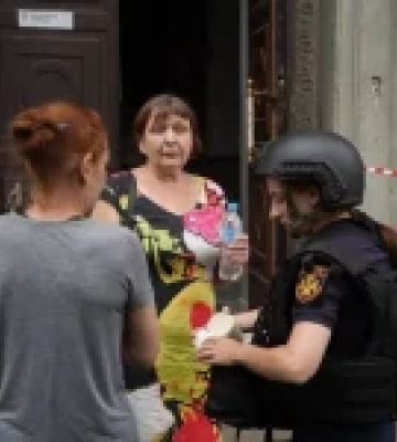 В Одесі під час російської атаки на історичний центр поранено двох людей