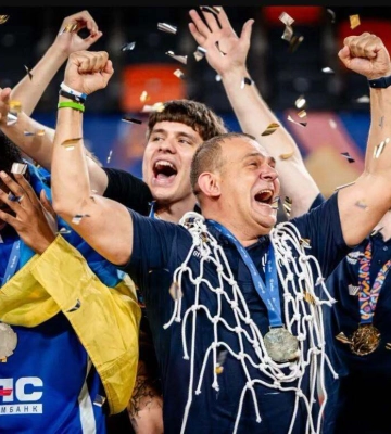 Троє черкасців вибороли «золото» Євробаскету U20 зі збірною України