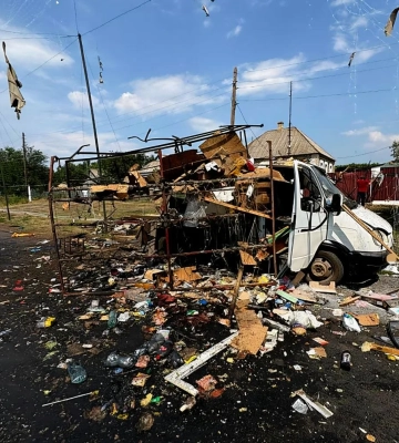 У результаті ворожих обстрілів Донеччини щонайменше дві людини загинули і ще 7 поранені - ОВА