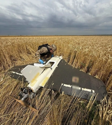 Бойову частину російського дрона знищили на Кіровоградщині 