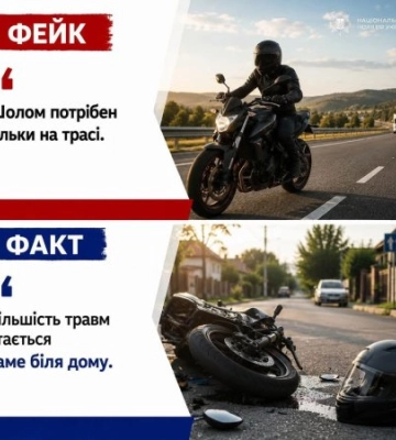 Чверть постраждалих — діти: поліція Закарпаття б’є на сполох через мотосезон-2026