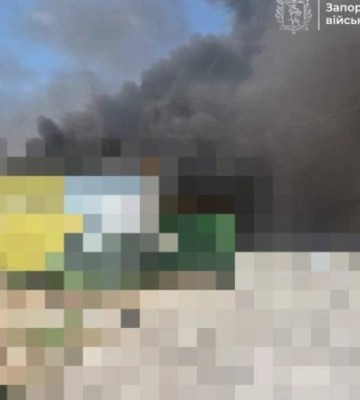 Росіяни атакували в Запоріжжі підприємство харчової промисловості