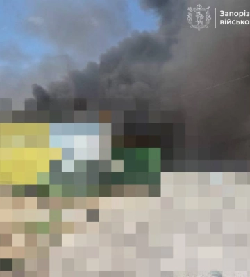 Росіяни вдарили по харчовому підприємству в Запоріжжі, є поранені