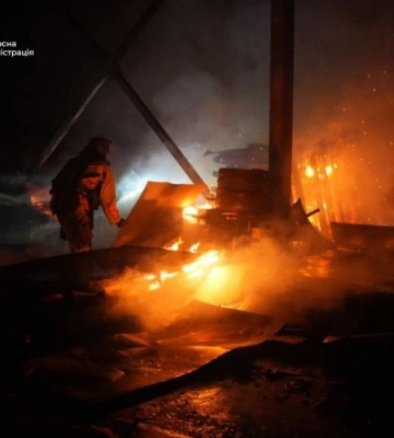 Окупанти атакували безпілотником підприємство в Запоріжжі