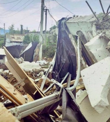 Через російську атаку на Одещині постраждали люди, зокрема маленька дитина